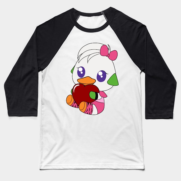 baby fnaf security breach chica Baseball T-Shirt by LillyTheChibi